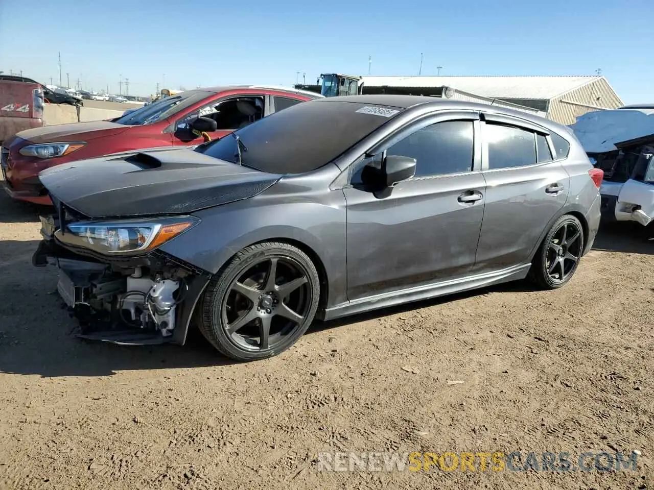 1 Photograph of a damaged car 4S3GTAB68L3700493 SUBARU IMPREZA 2020
