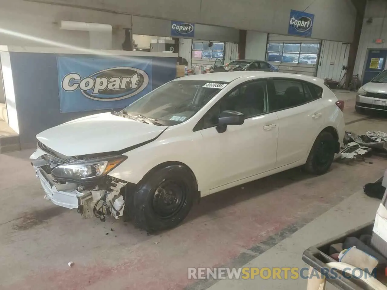 1 Photograph of a damaged car 4S3GTAB68L3717309 SUBARU IMPREZA 2020