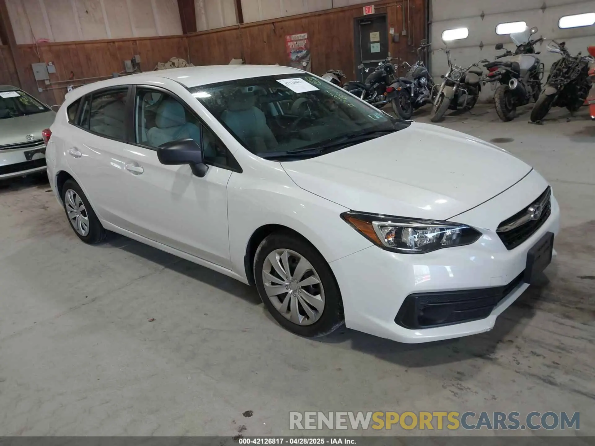 1 Photograph of a damaged car 4S3GTAB68L3732294 SUBARU IMPREZA 2020