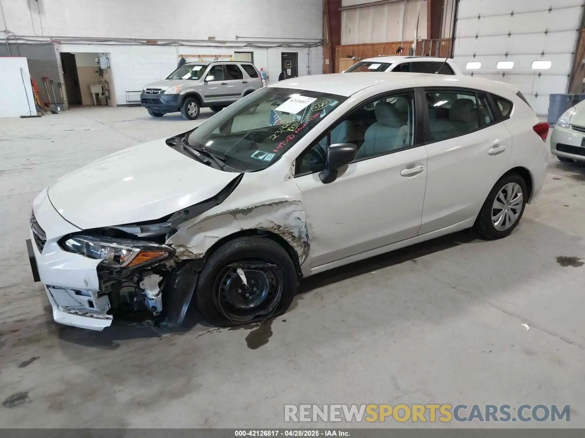 2 Photograph of a damaged car 4S3GTAB68L3732294 SUBARU IMPREZA 2020