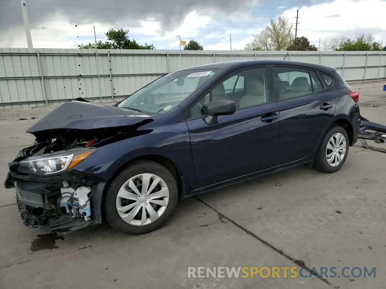 1 Photograph of a damaged car 4S3GTAB69L3730778 SUBARU IMPREZA 2020