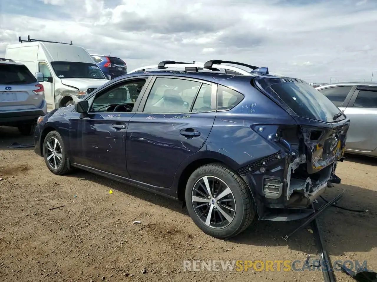 2 Photograph of a damaged car 4S3GTAD60L3715289 SUBARU IMPREZA 2020