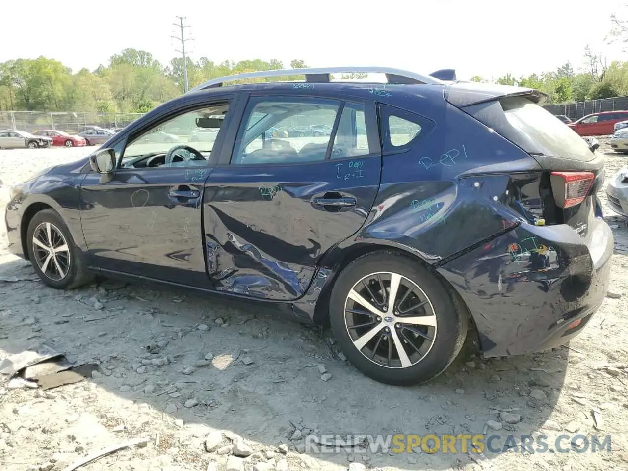 2 Photograph of a damaged car 4S3GTAD67L3719761 SUBARU IMPREZA 2020