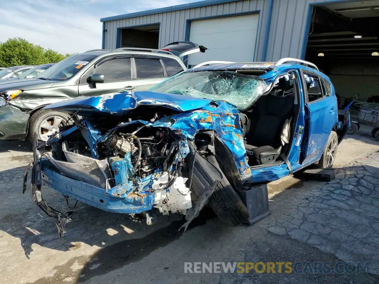 1 Photograph of a damaged car 4S3GTAD6XL3709998 SUBARU IMPREZA 2020