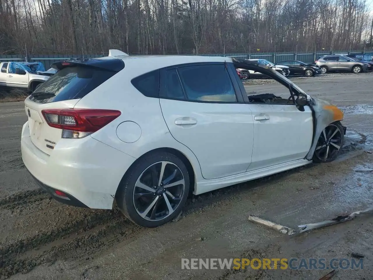 3 Photograph of a damaged car 4S3GTAJ61L1733820 SUBARU IMPREZA 2020