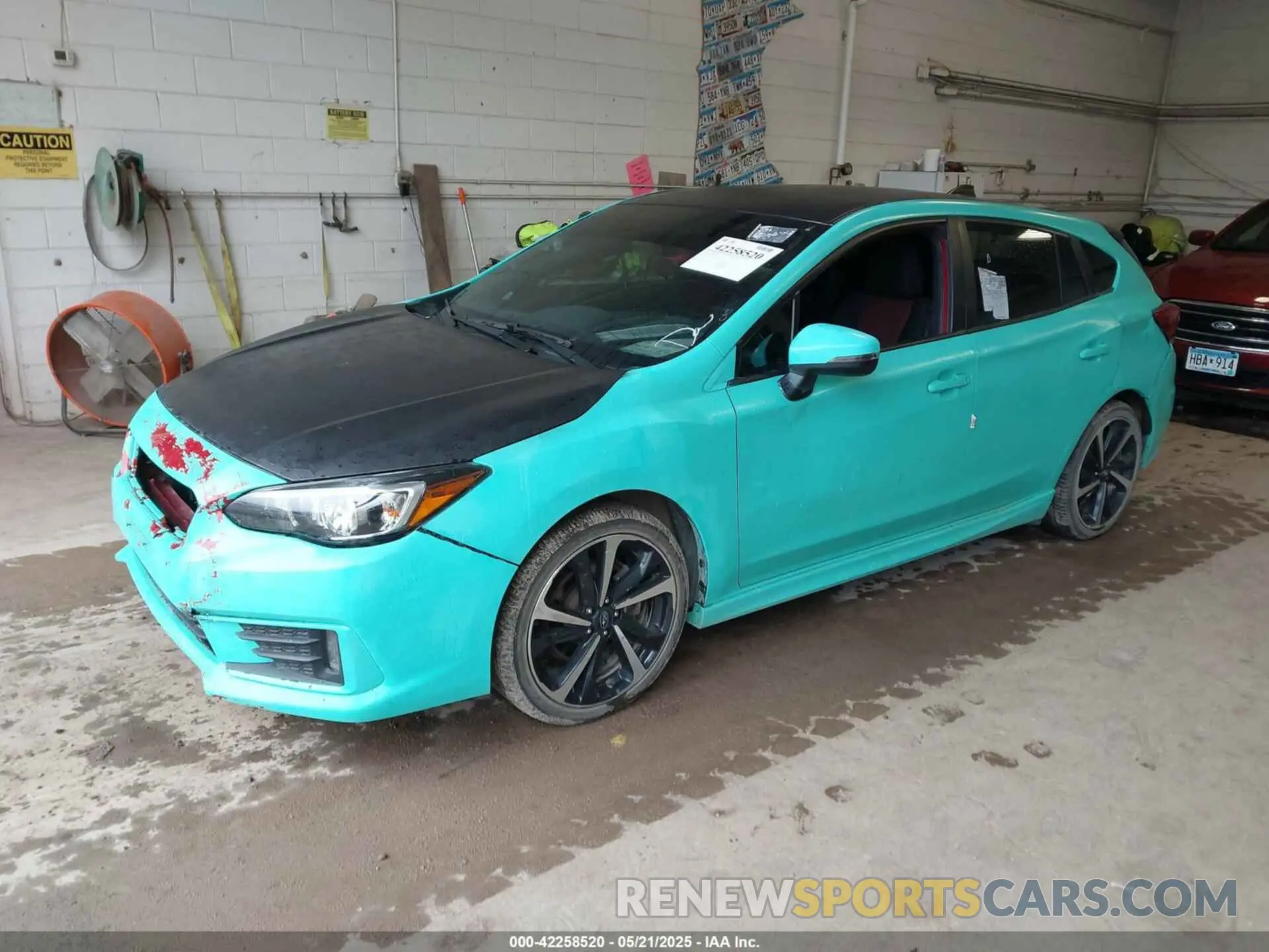 2 Photograph of a damaged car 4S3GTAJ68L1701379 SUBARU IMPREZA 2020