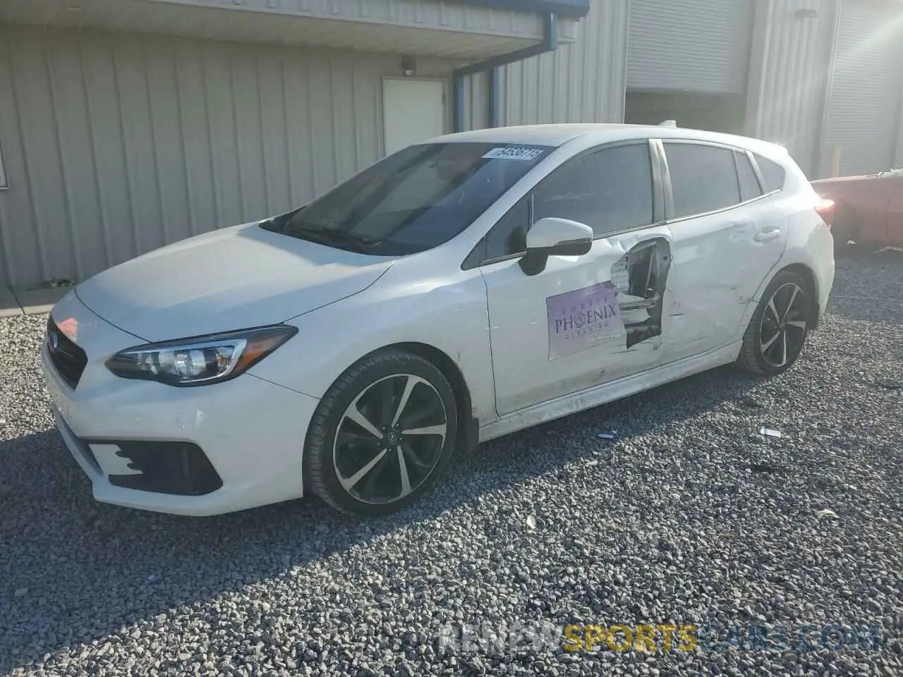 1 Photograph of a damaged car 4S3GTAL61L3725640 SUBARU IMPREZA 2020