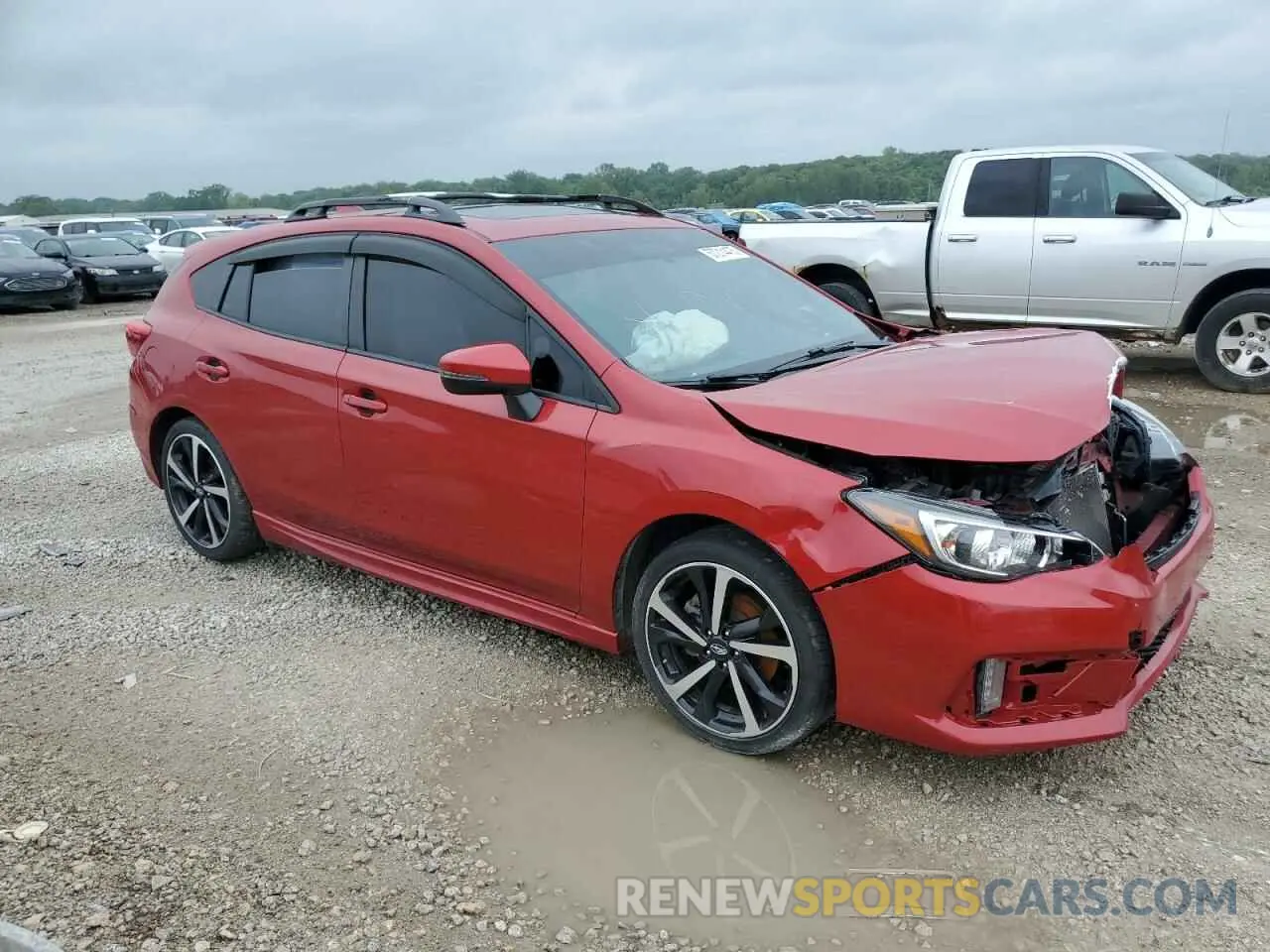4 Photograph of a damaged car 4S3GTAM61L3705578 SUBARU IMPREZA 2020