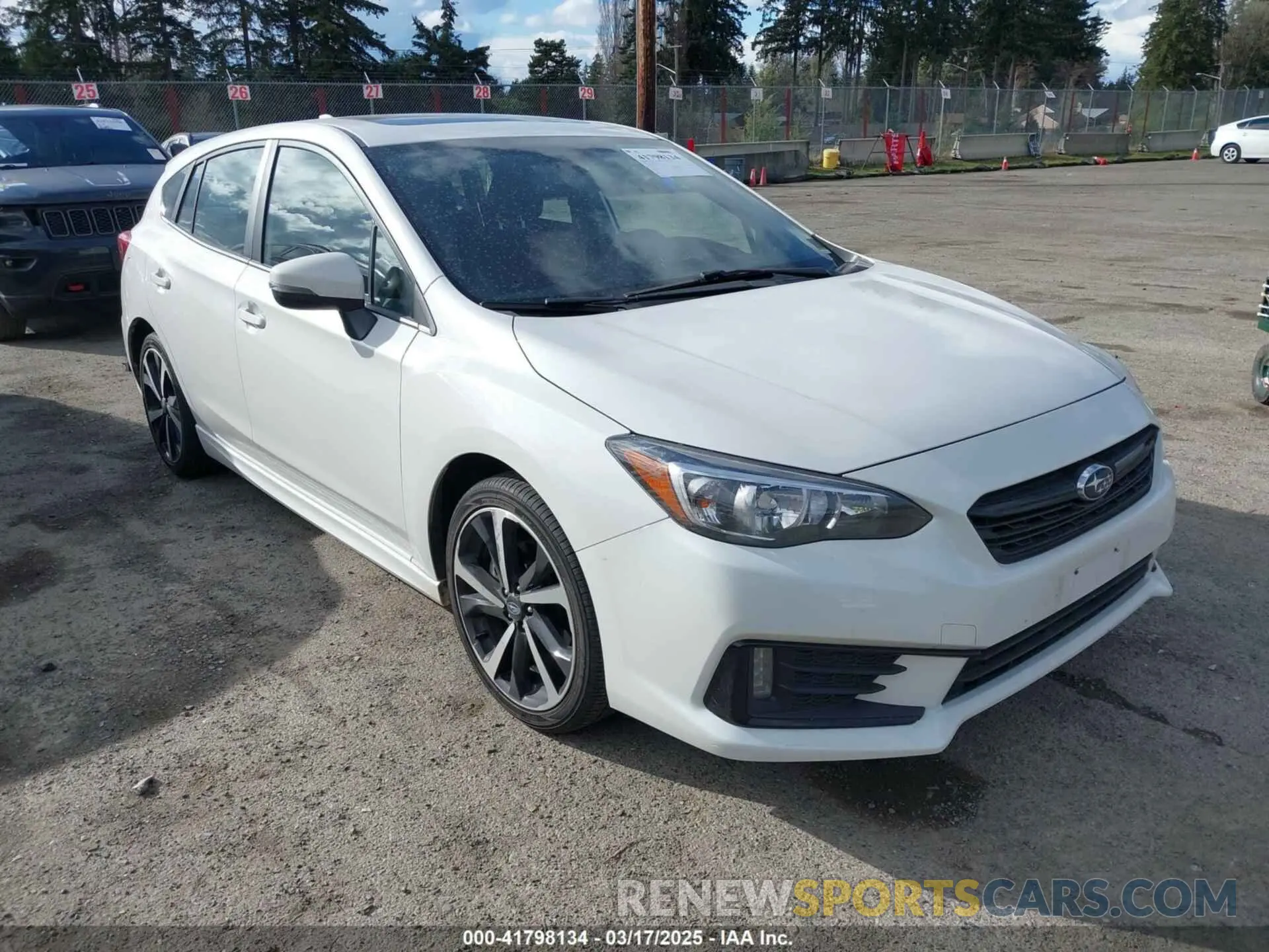 1 Photograph of a damaged car 4S3GTAM69L3730177 SUBARU IMPREZA 2020