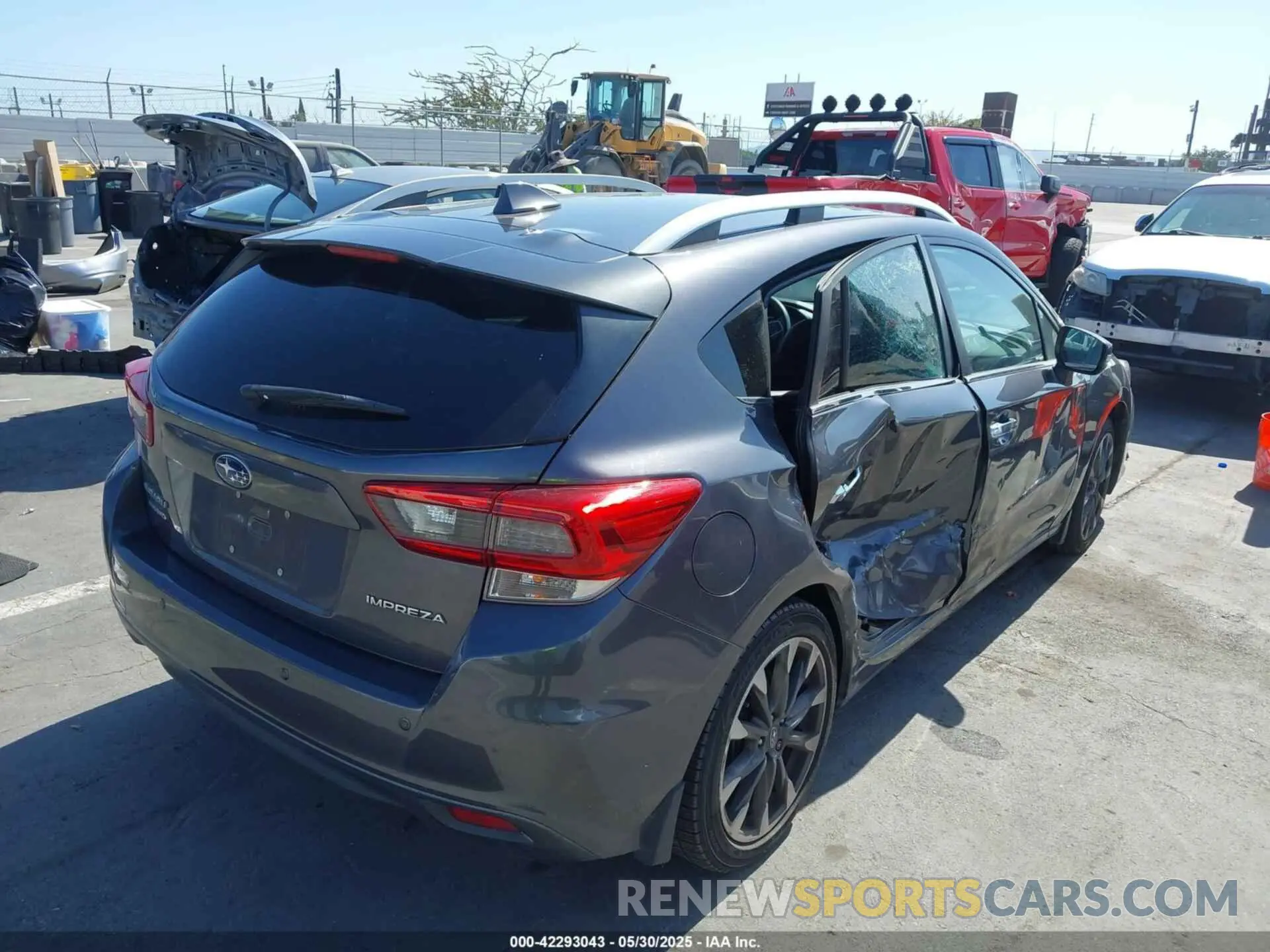4 Photograph of a damaged car 4S3GTAT65L3709215 SUBARU IMPREZA 2020