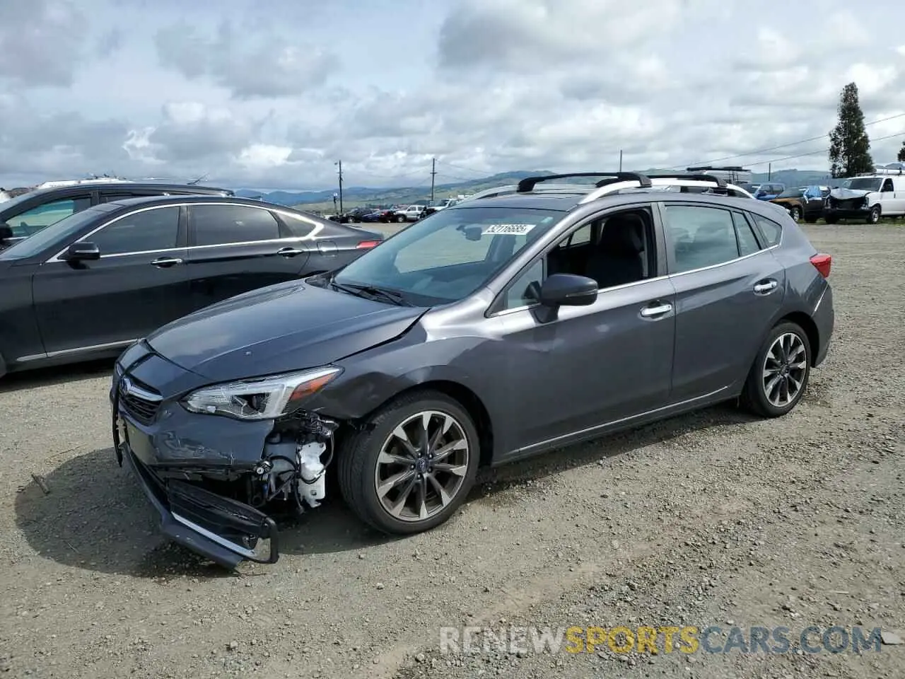 1 Photograph of a damaged car 4S3GTAU6XL3709726 SUBARU IMPREZA 2020