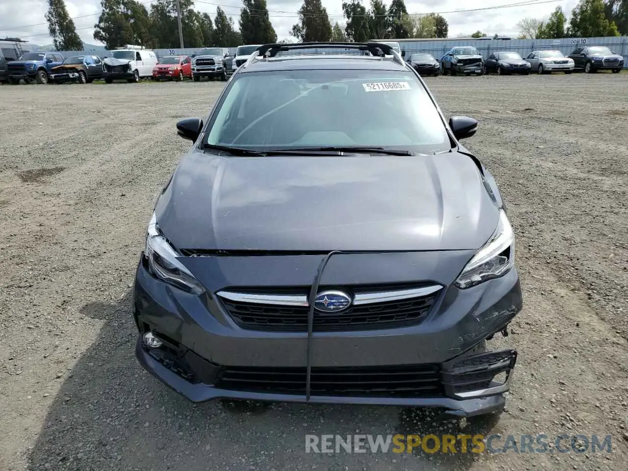5 Photograph of a damaged car 4S3GTAU6XL3709726 SUBARU IMPREZA 2020