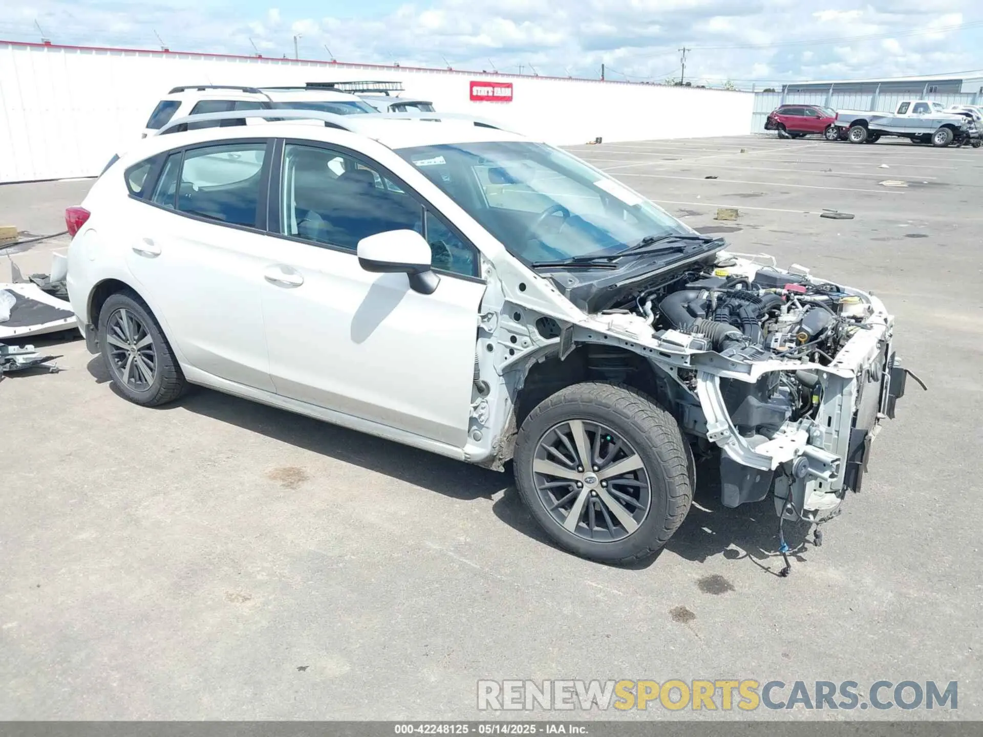 1 Photograph of a damaged car 4S3GTAV63L3721330 SUBARU IMPREZA 2020