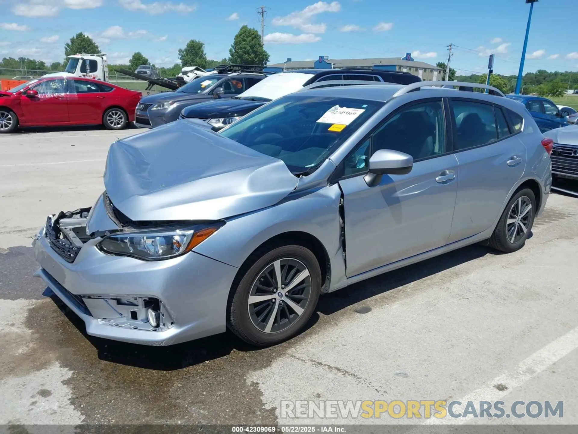 2 Photograph of a damaged car 4S3GTAV65L3723726 SUBARU IMPREZA 2020