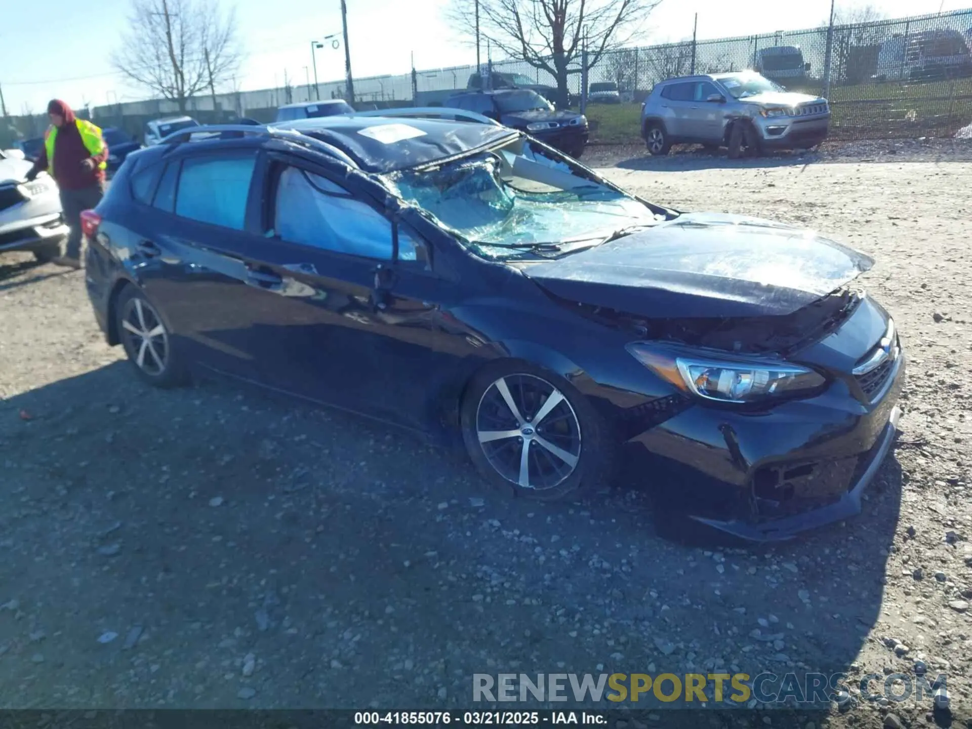 1 Photograph of a damaged car 4S3GTAV66L3724531 SUBARU IMPREZA 2020