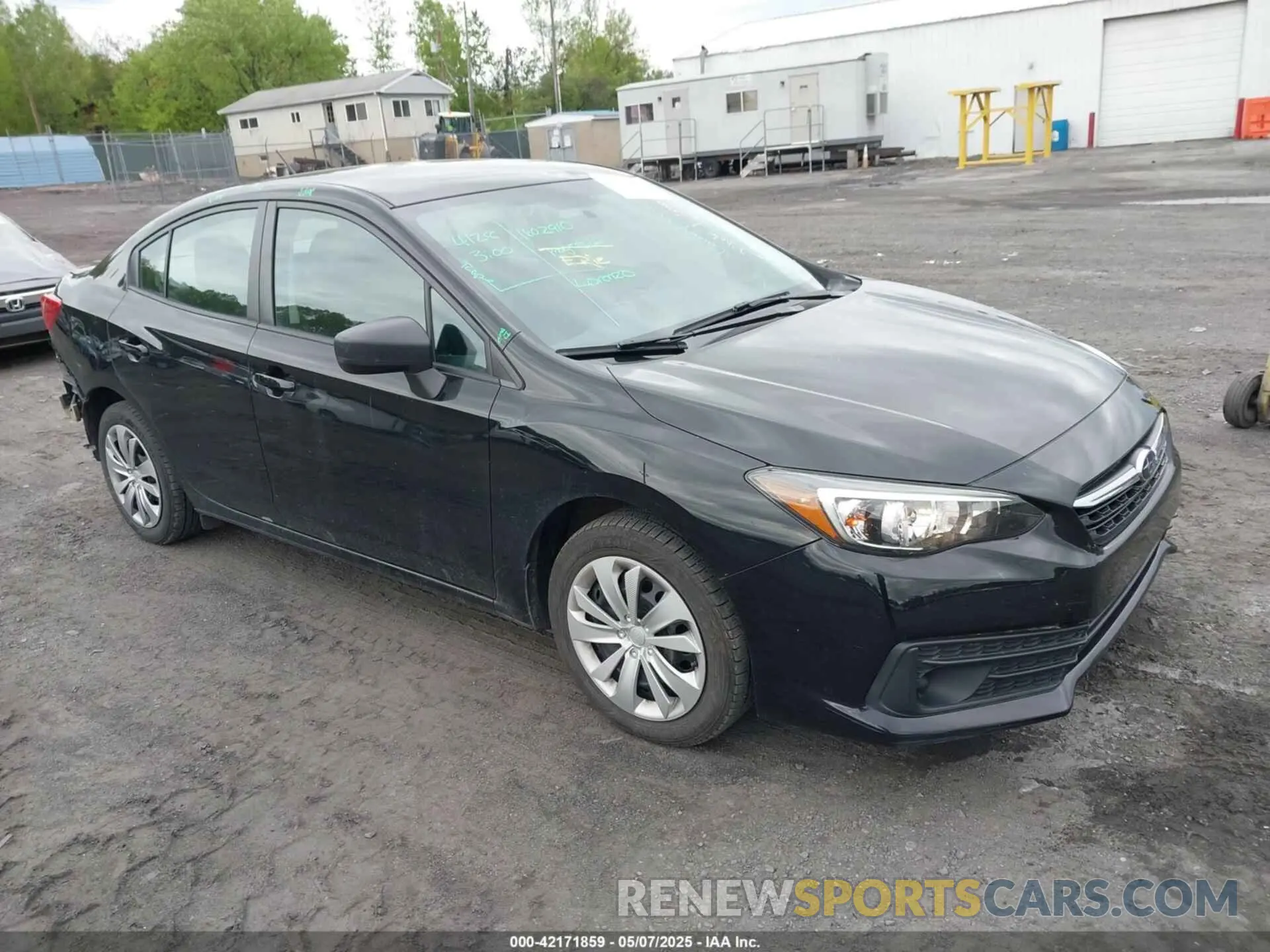 1 Photograph of a damaged car 4S3GKAB68M3601483 SUBARU IMPREZA 2021