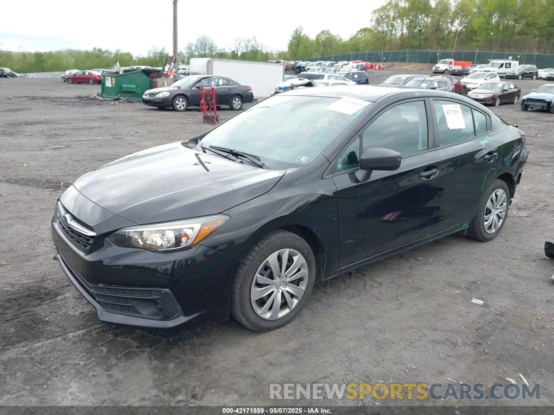2 Photograph of a damaged car 4S3GKAB68M3601483 SUBARU IMPREZA 2021