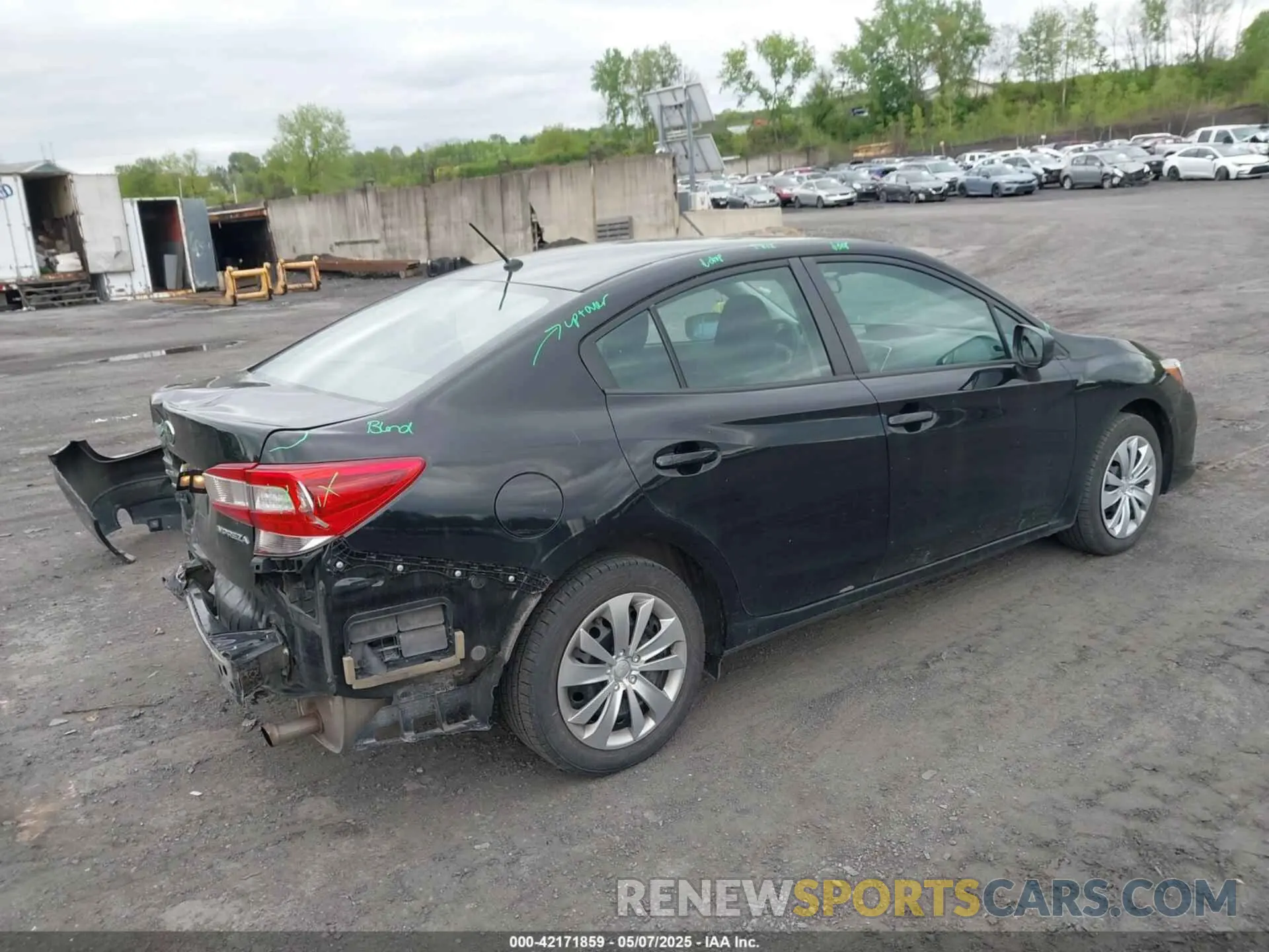 4 Photograph of a damaged car 4S3GKAB68M3601483 SUBARU IMPREZA 2021