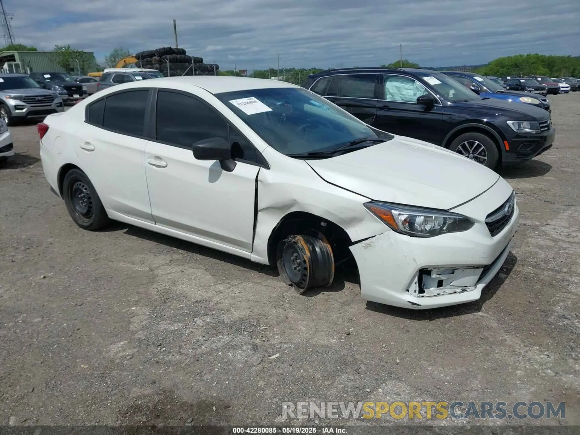 1 Photograph of a damaged car 4S3GKAB69M3600228 SUBARU IMPREZA 2021