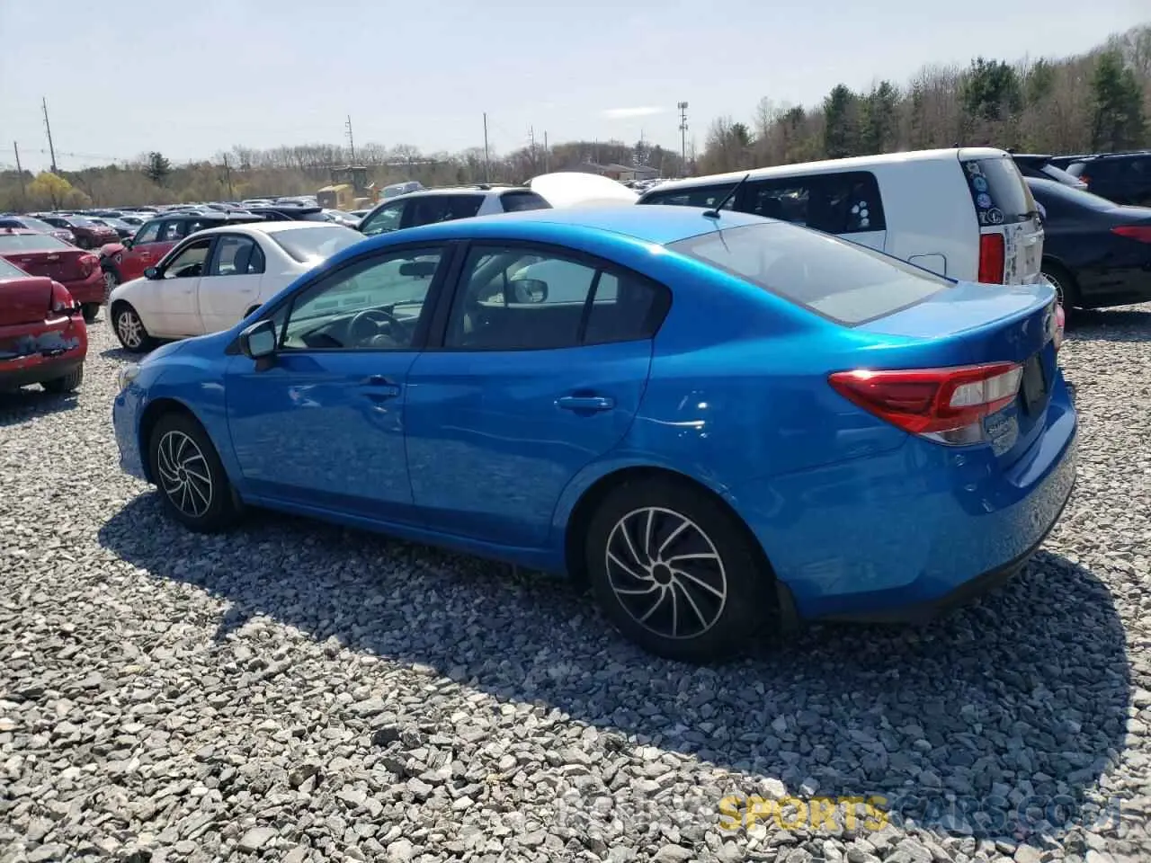 2 Photograph of a damaged car 4S3GKAB69M3603257 SUBARU IMPREZA 2021