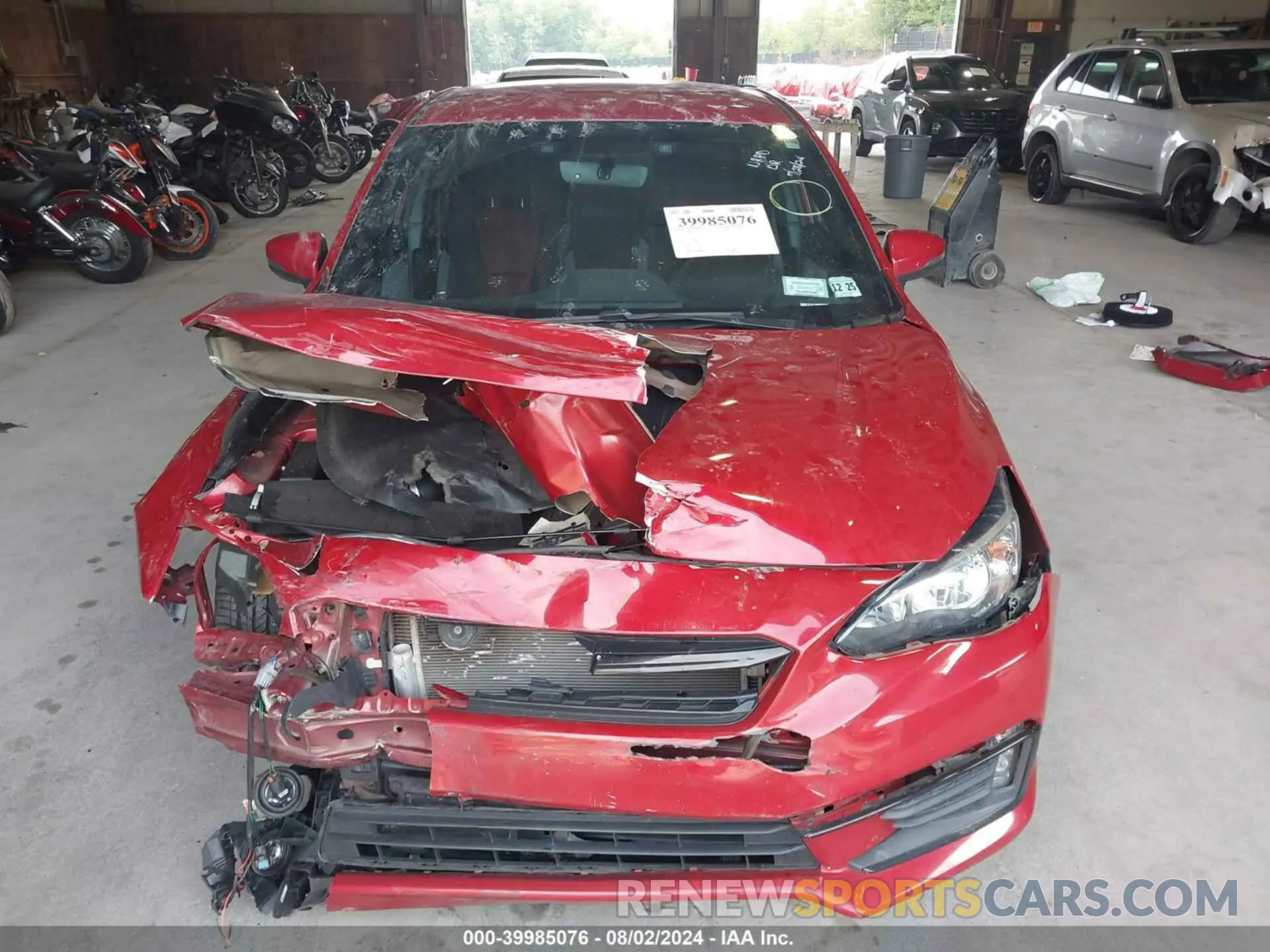 12 Photograph of a damaged car 4S3GKAL61M3601730 SUBARU IMPREZA 2021