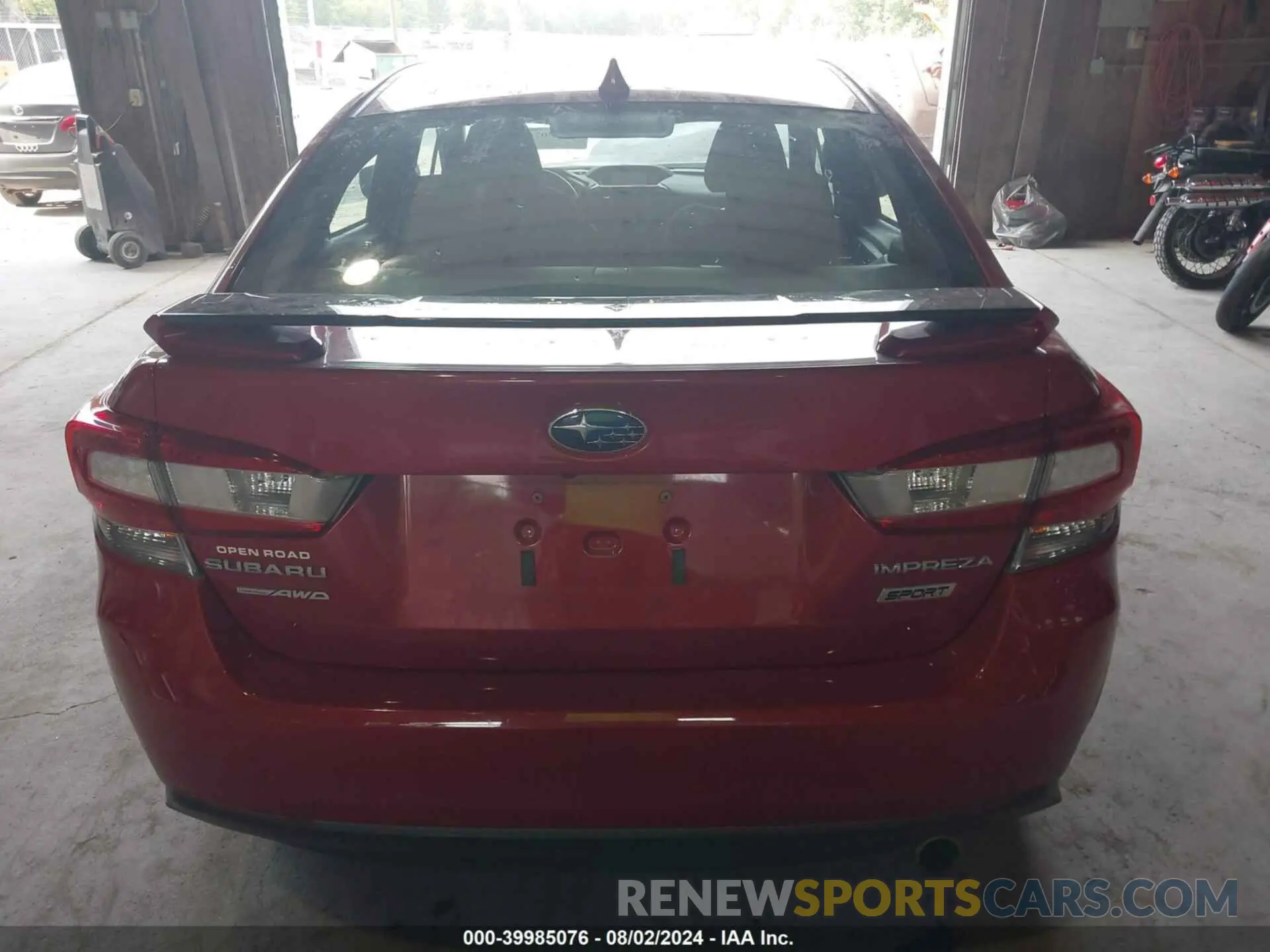 16 Photograph of a damaged car 4S3GKAL61M3601730 SUBARU IMPREZA 2021