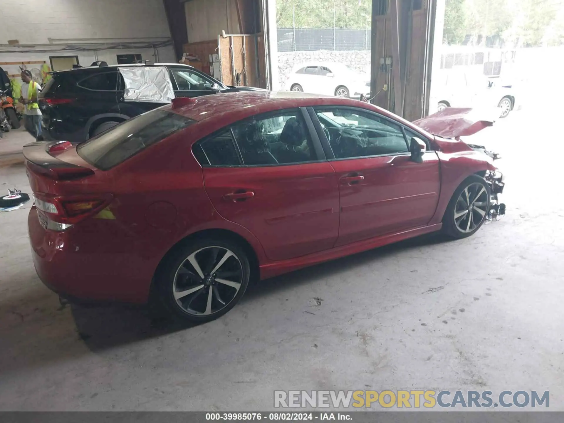 4 Photograph of a damaged car 4S3GKAL61M3601730 SUBARU IMPREZA 2021