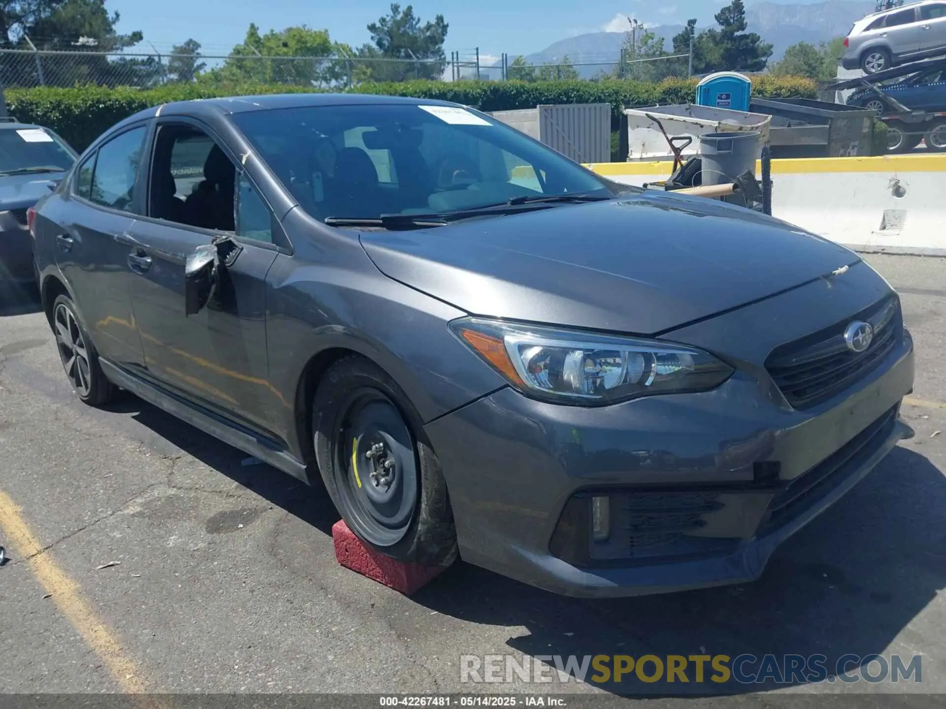 6 Photograph of a damaged car 4S3GKAL64M3602001 SUBARU IMPREZA 2021