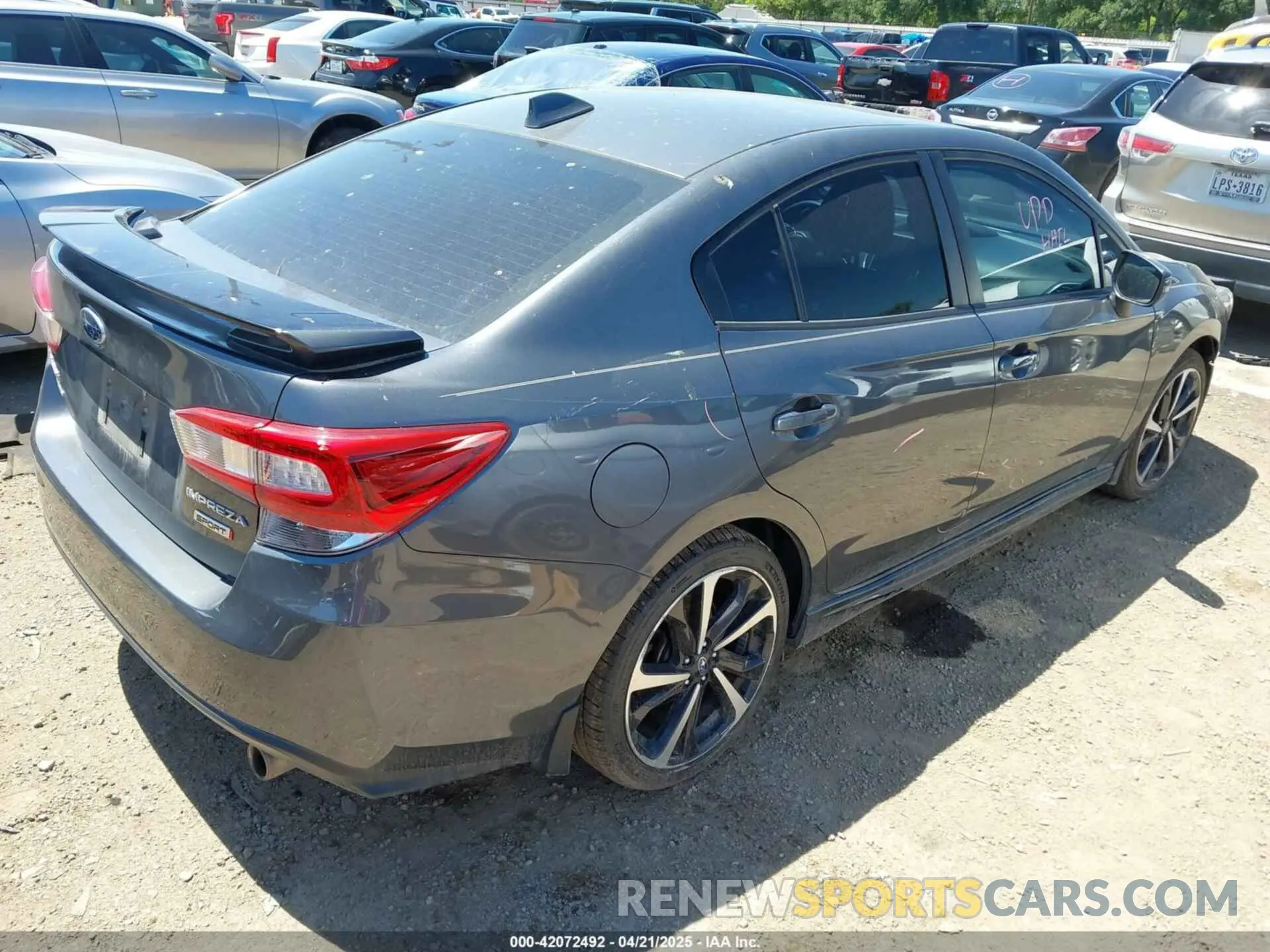 4 Photograph of a damaged car 4S3GKAM68M3607085 SUBARU IMPREZA 2021