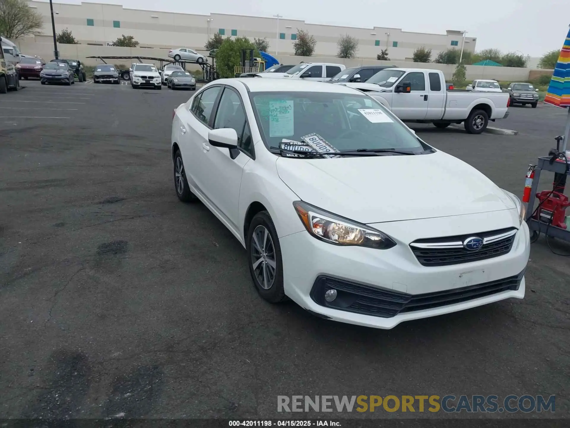 1 Photograph of a damaged car 4S3GKAV61M3604298 SUBARU IMPREZA 2021