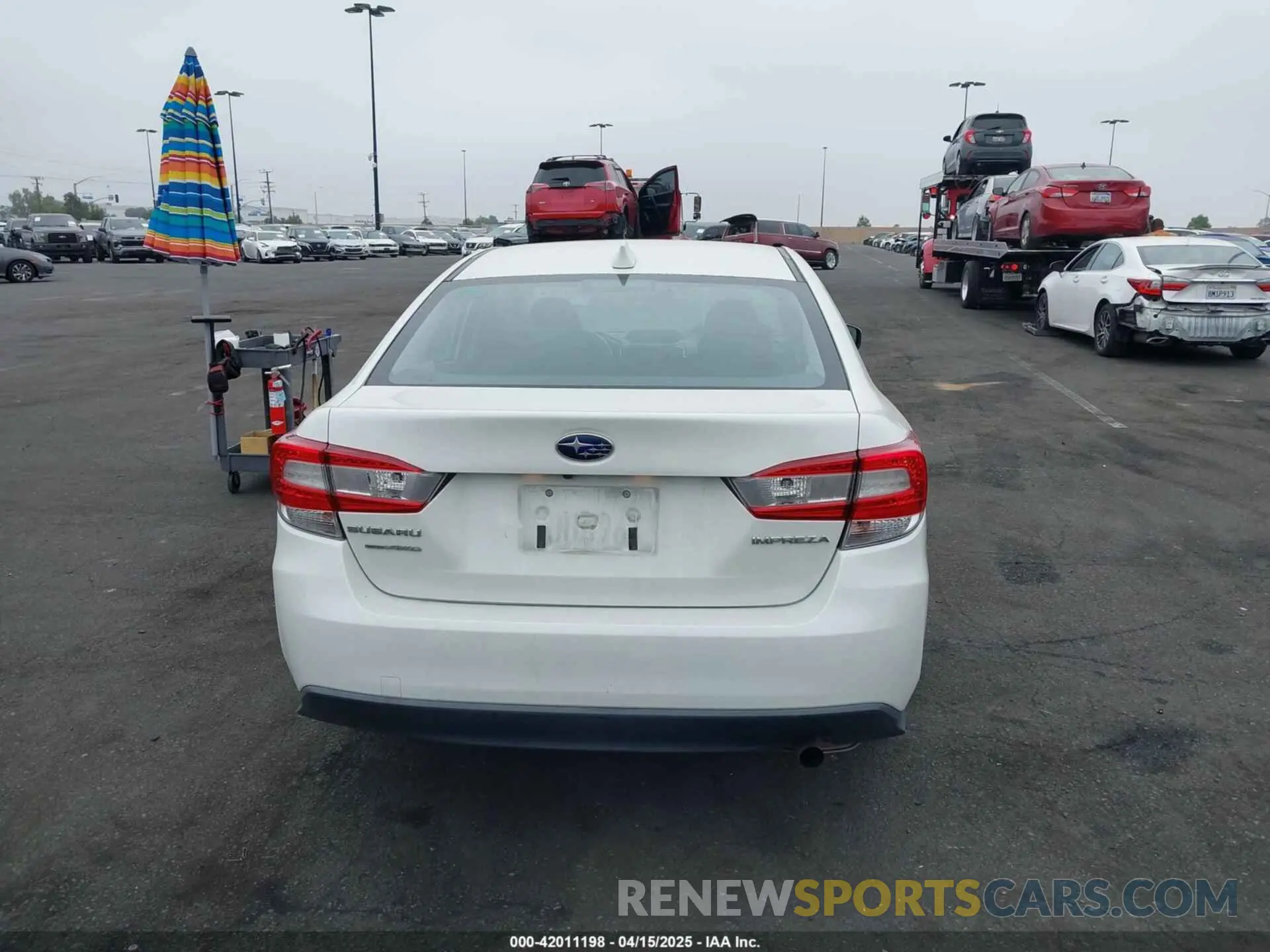 17 Photograph of a damaged car 4S3GKAV61M3604298 SUBARU IMPREZA 2021