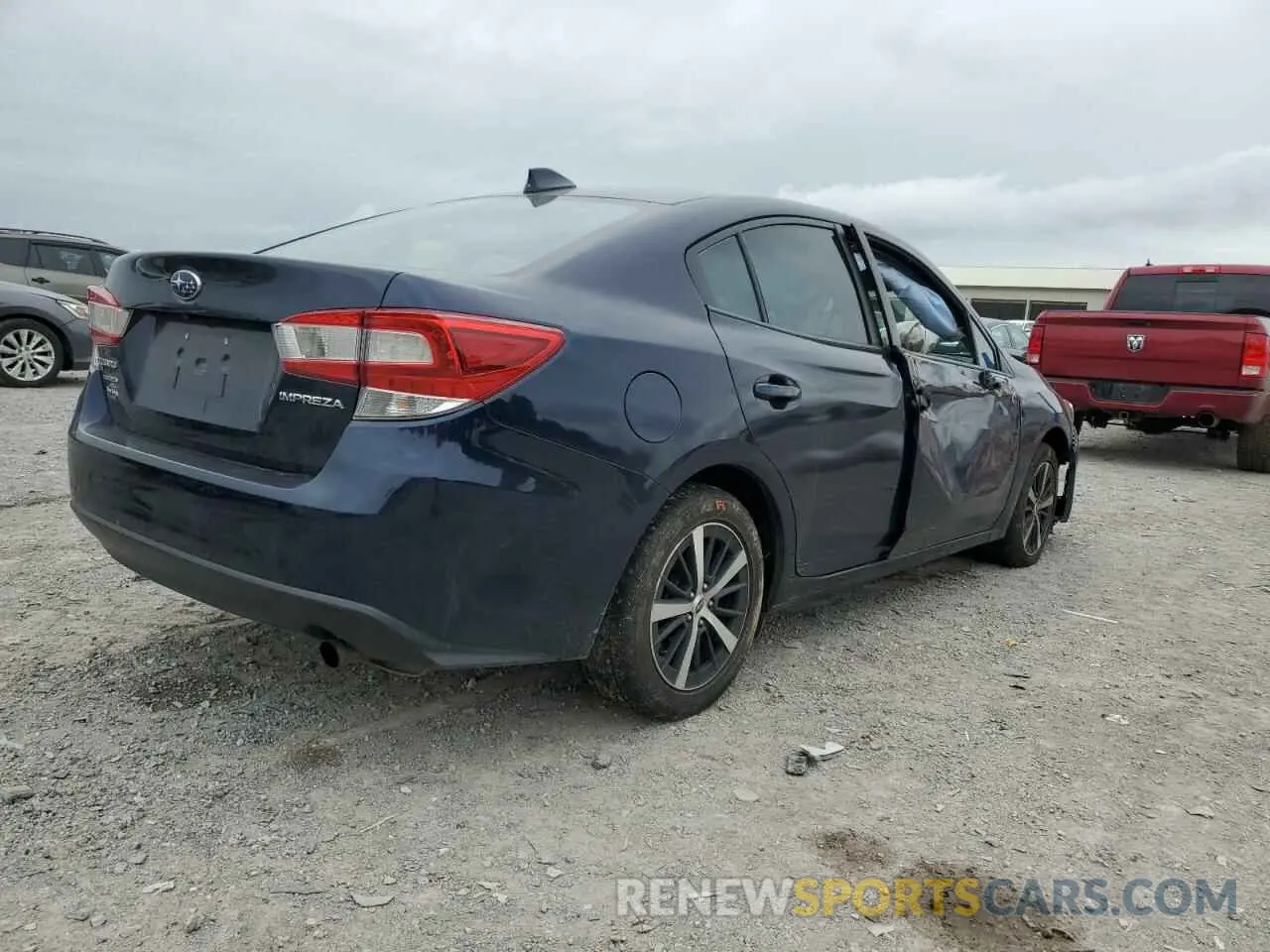 3 Photograph of a damaged car 4S3GKAV64M3606174 SUBARU IMPREZA 2021
