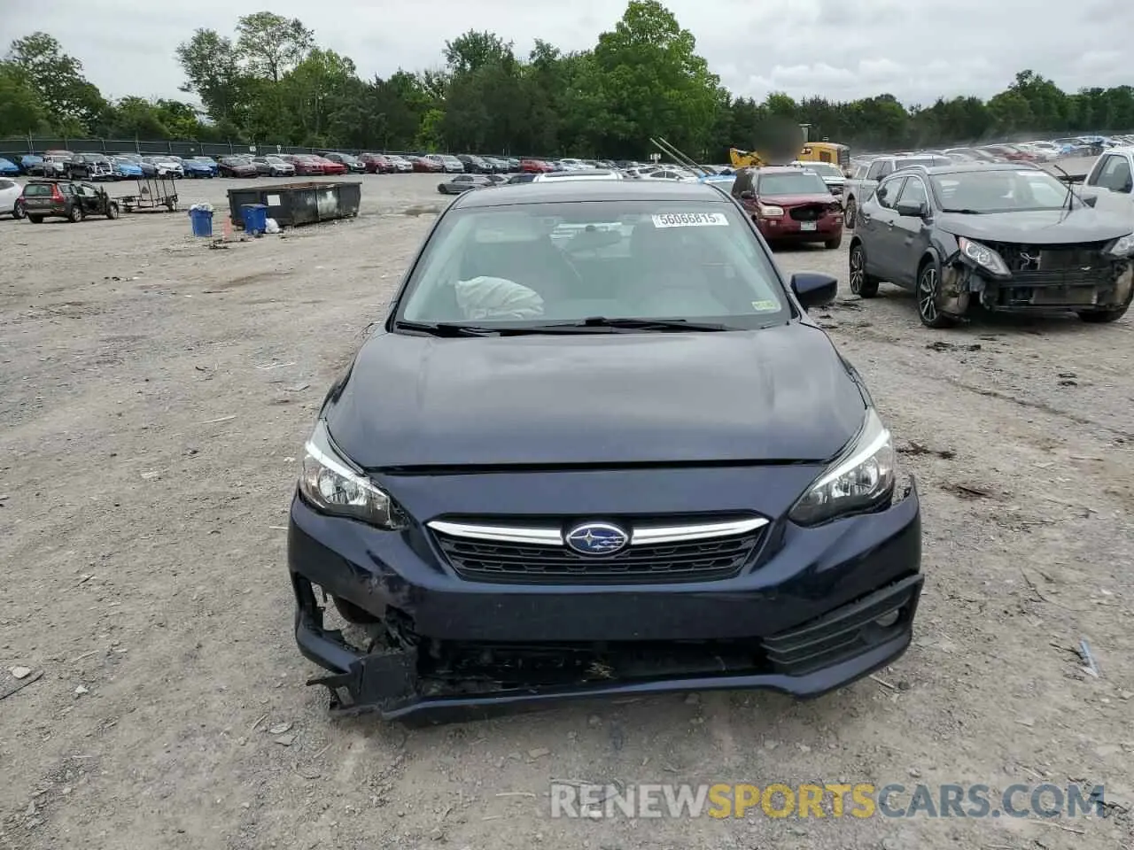 5 Photograph of a damaged car 4S3GKAV64M3606174 SUBARU IMPREZA 2021