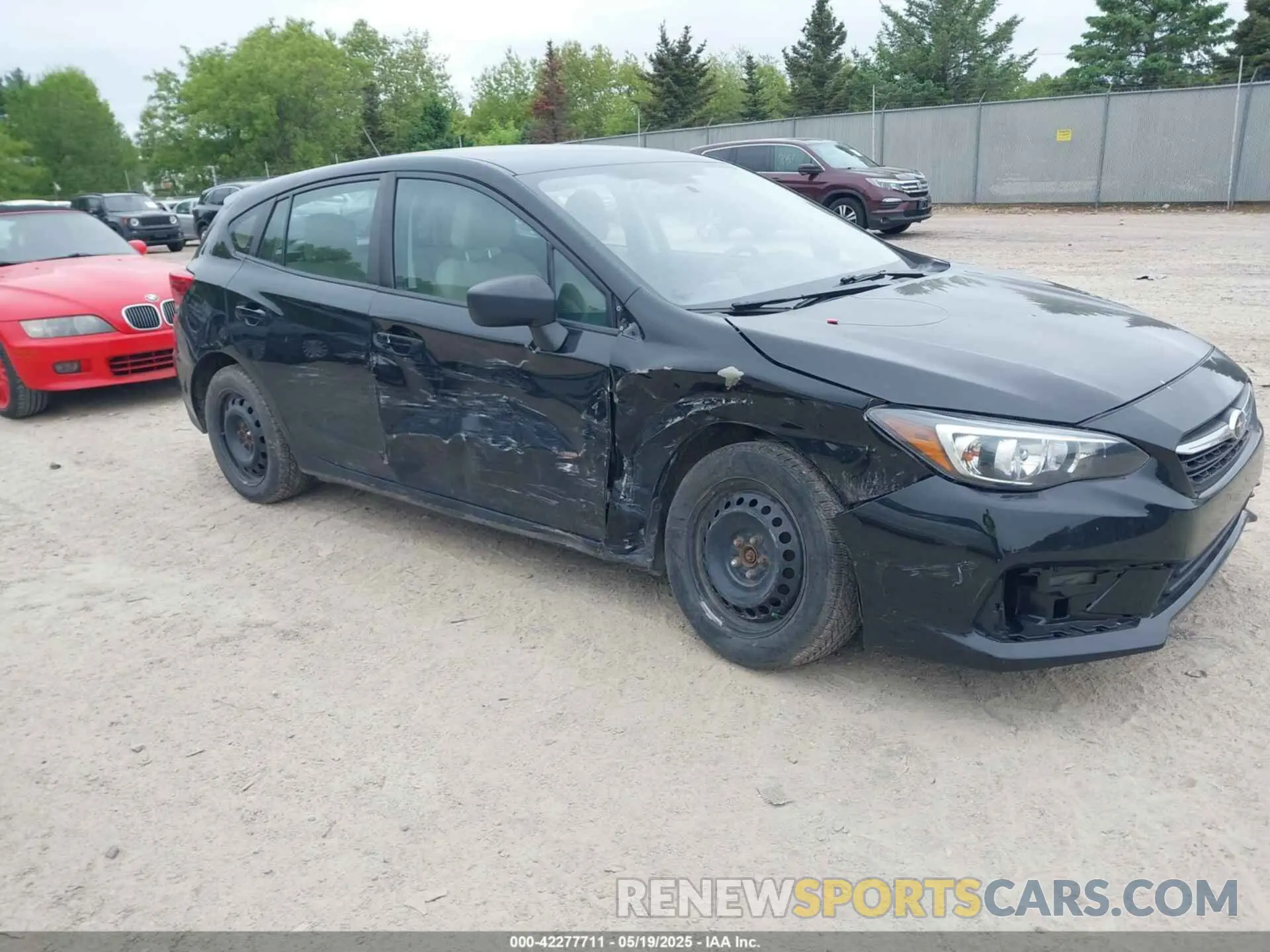 1 Photograph of a damaged car 4S3GTAB60M3700537 SUBARU IMPREZA 2021