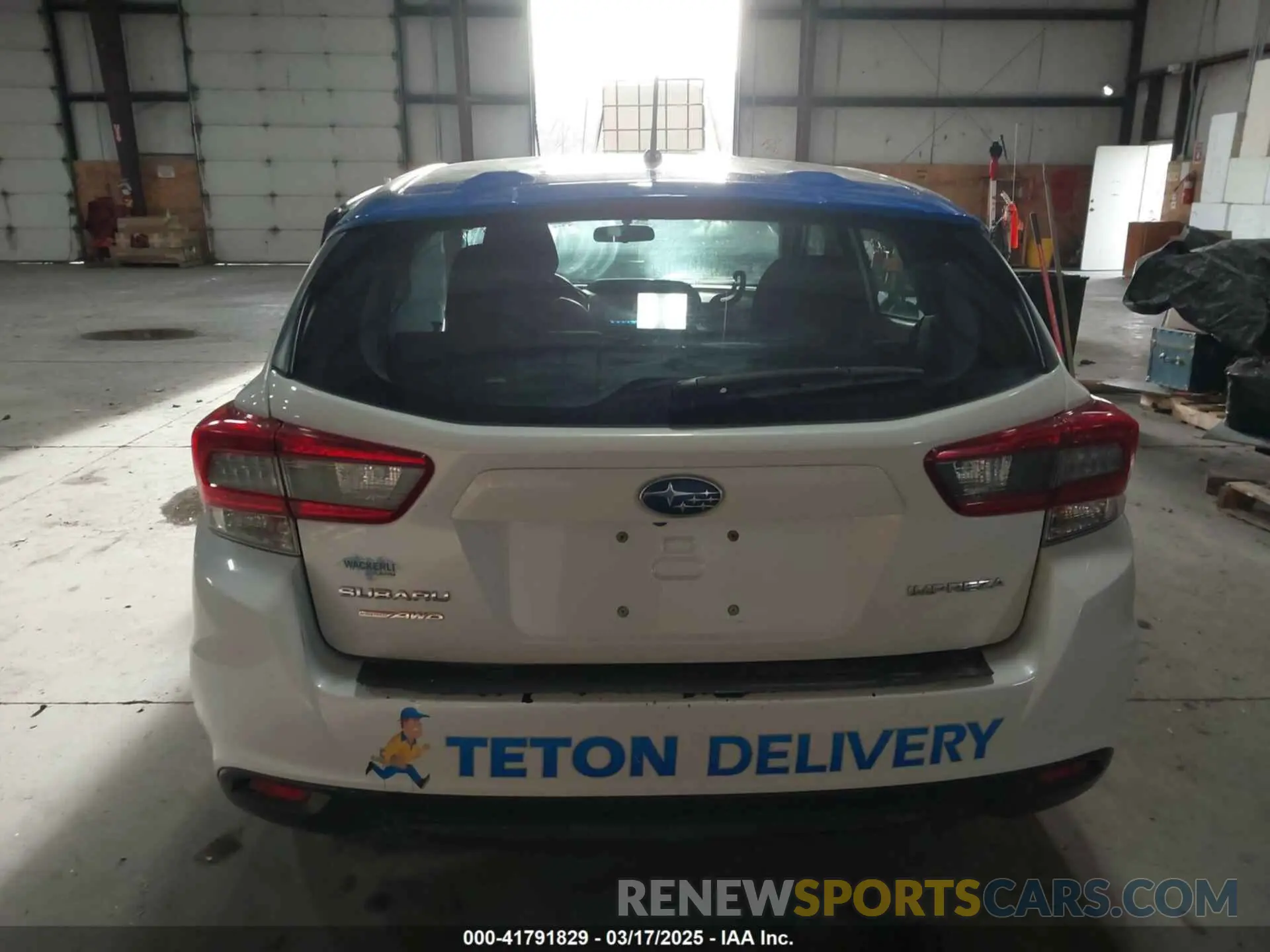 16 Photograph of a damaged car 4S3GTAB62M3701110 SUBARU IMPREZA 2021