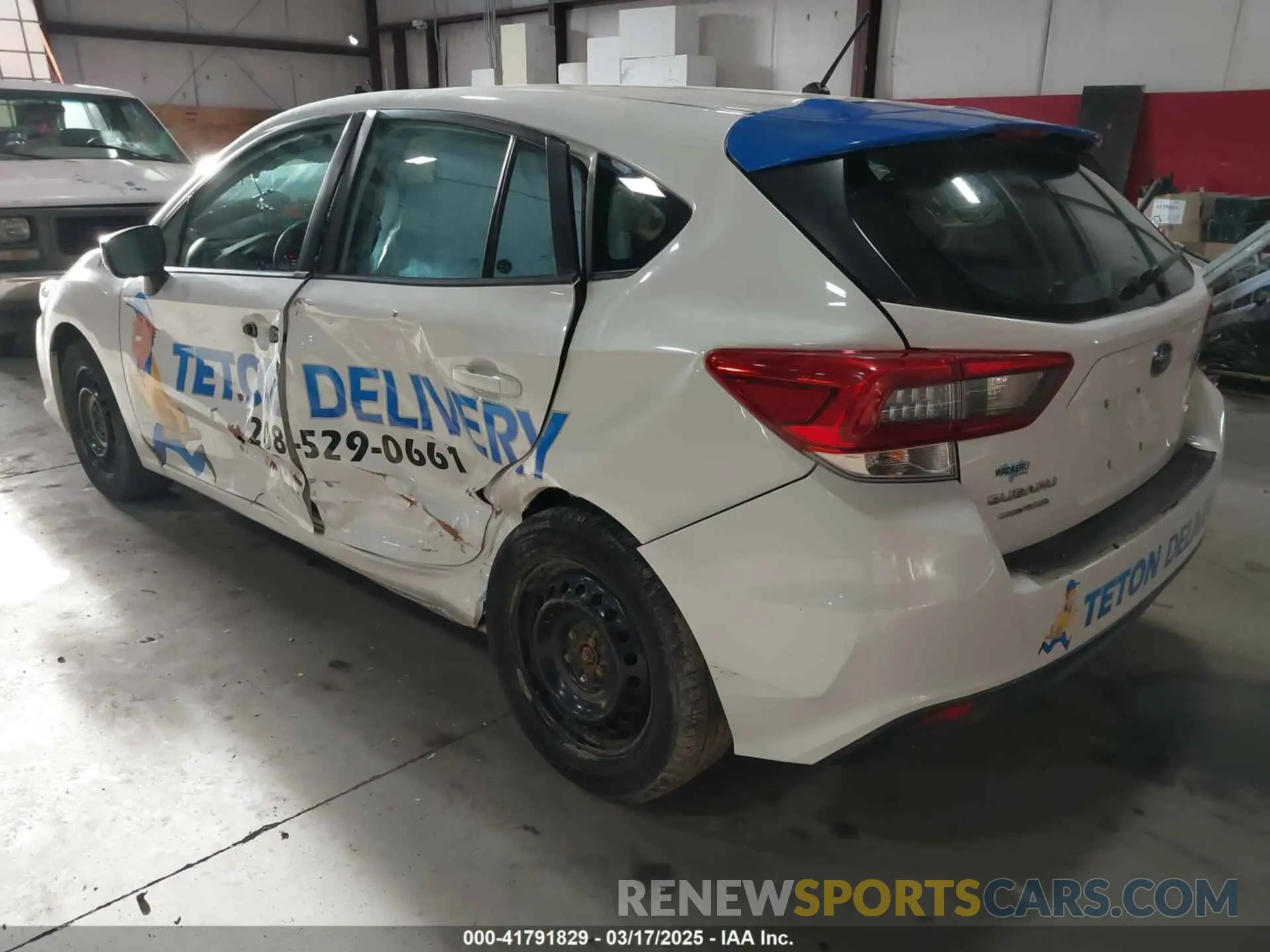 3 Photograph of a damaged car 4S3GTAB62M3701110 SUBARU IMPREZA 2021