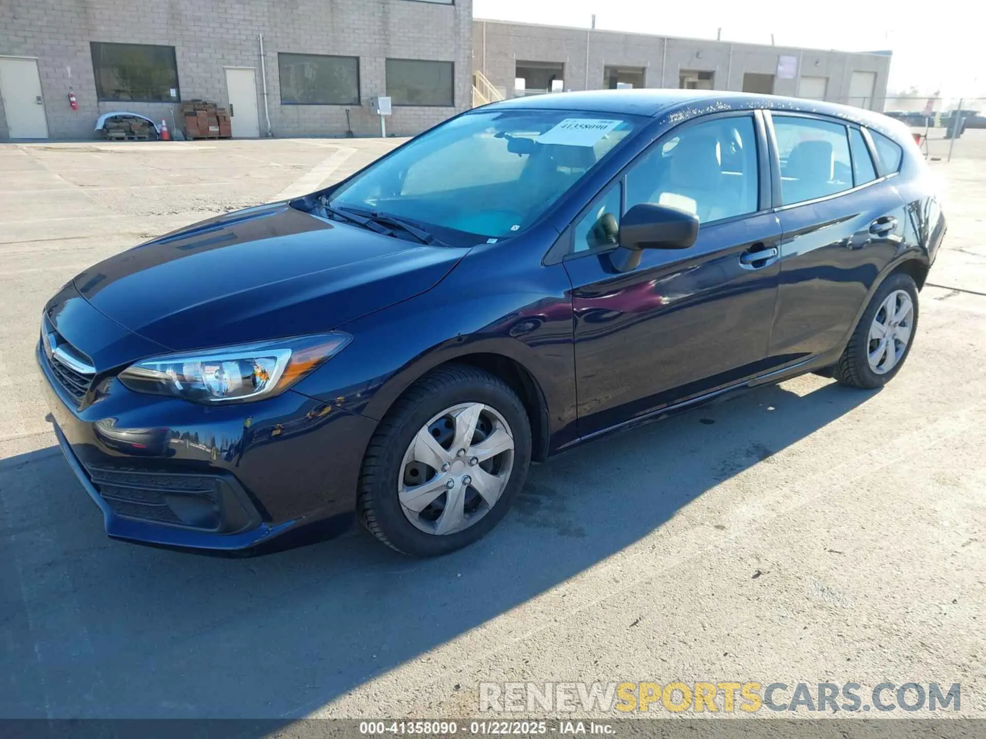 2 Photograph of a damaged car 4S3GTAB62M3701933 SUBARU IMPREZA 2021