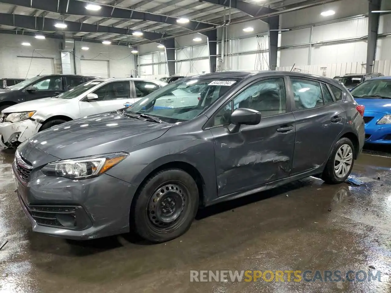 1 Photograph of a damaged car 4S3GTAB62M3716464 SUBARU IMPREZA 2021