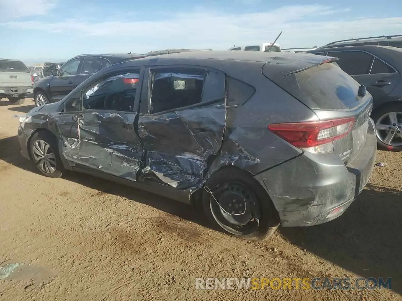 2 Photograph of a damaged car 4S3GTAB64M3703862 SUBARU IMPREZA 2021