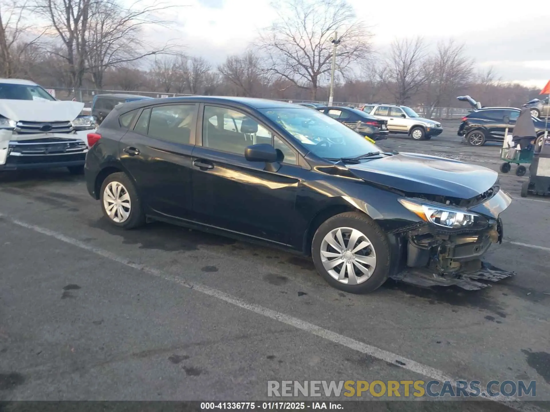 1 Photograph of a damaged car 4S3GTAB64M3705580 SUBARU IMPREZA 2021
