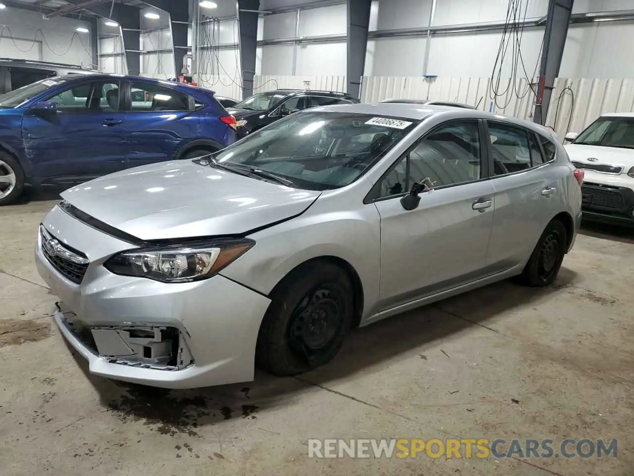 1 Photograph of a damaged car 4S3GTAB66M3704074 SUBARU IMPREZA 2021