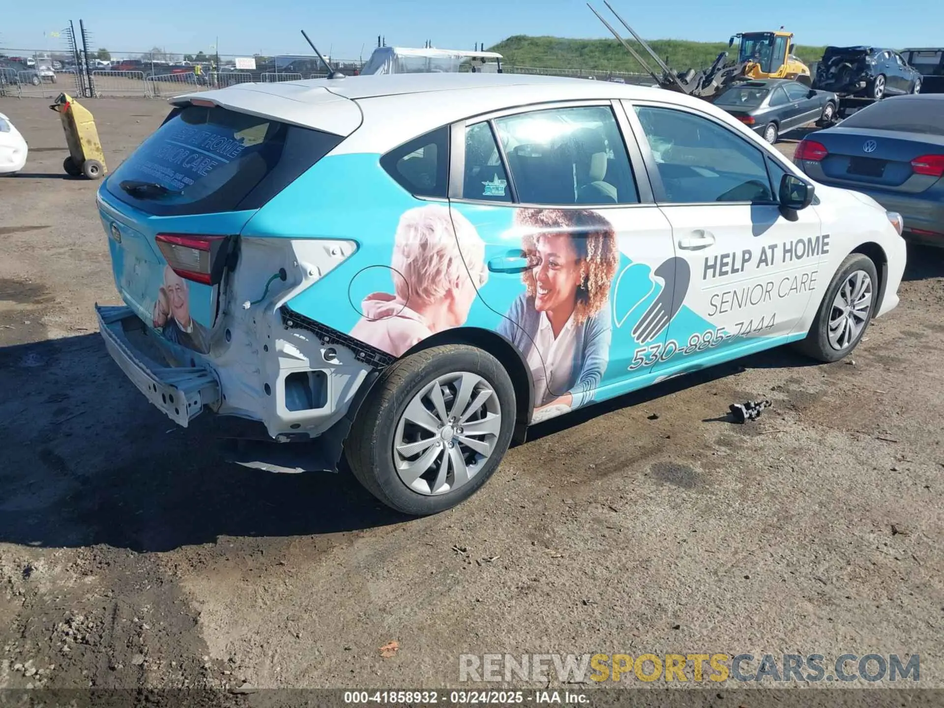 4 Photograph of a damaged car 4S3GTAB67M3711521 SUBARU IMPREZA 2021
