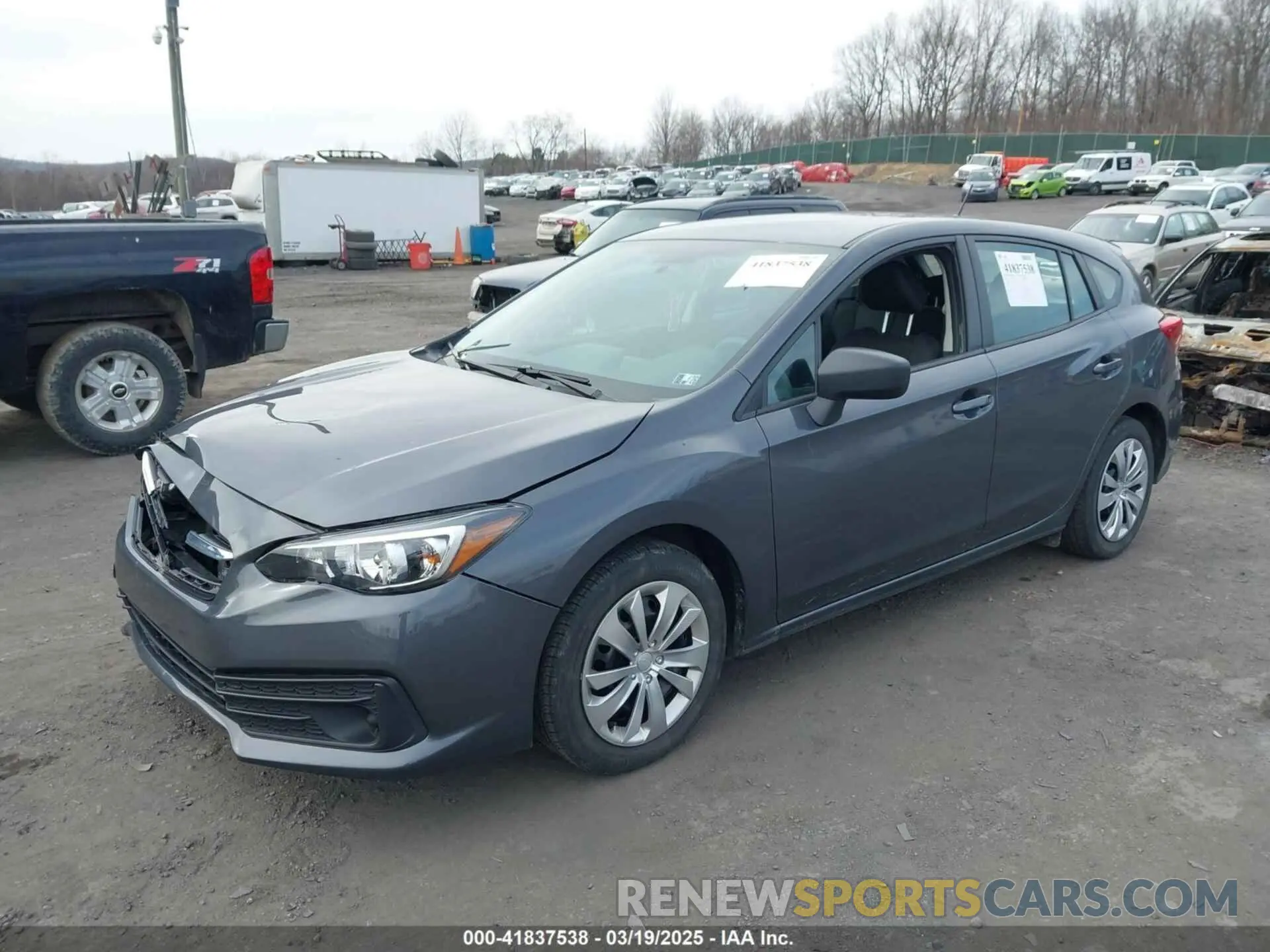 2 Photograph of a damaged car 4S3GTAB67M3714919 SUBARU IMPREZA 2021