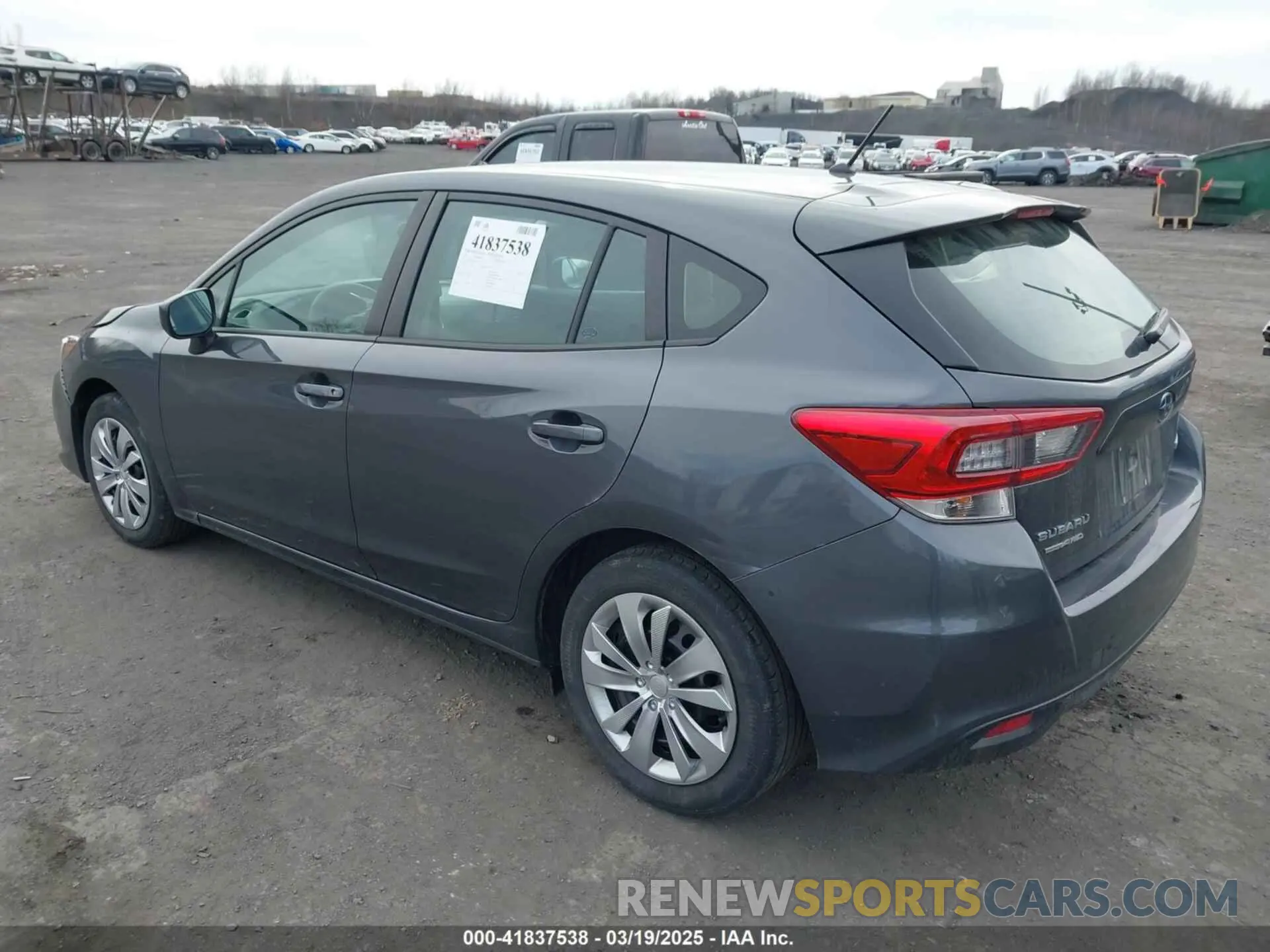 3 Photograph of a damaged car 4S3GTAB67M3714919 SUBARU IMPREZA 2021