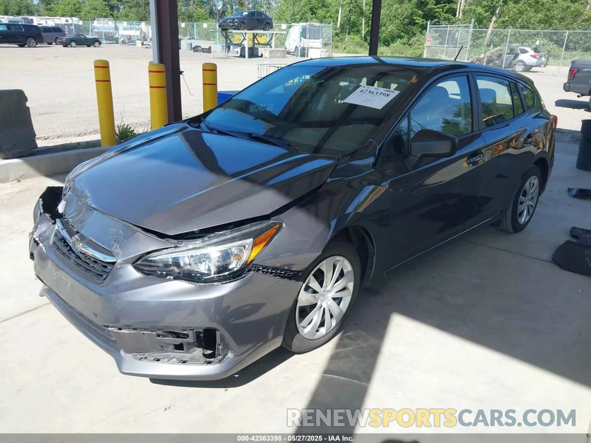 2 Photograph of a damaged car 4S3GTAB69M3708958 SUBARU IMPREZA 2021