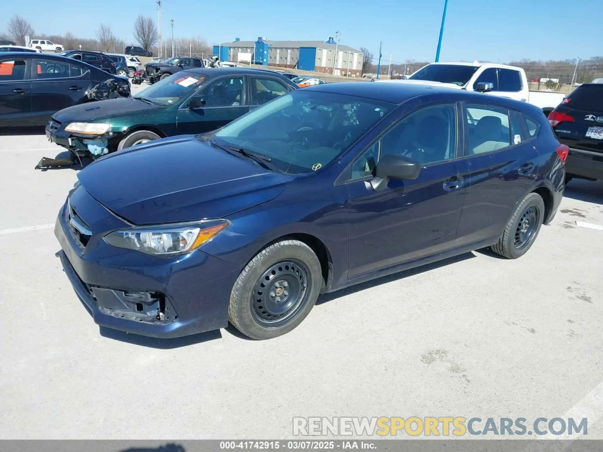 2 Photograph of a damaged car 4S3GTAB69M3714095 SUBARU IMPREZA 2021