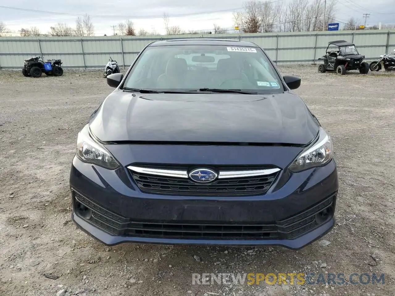 5 Photograph of a damaged car 4S3GTAB69M3714324 SUBARU IMPREZA 2021