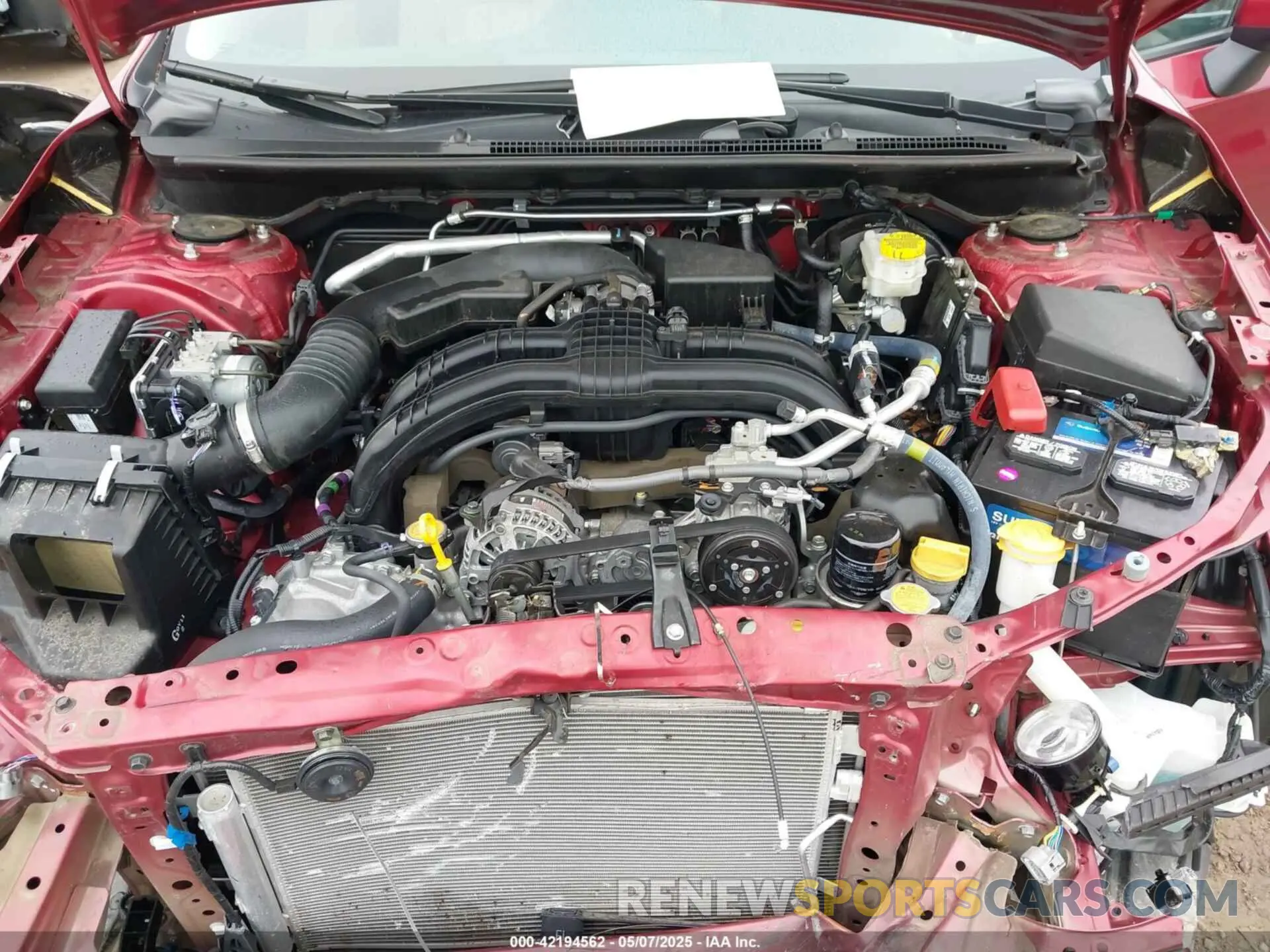 10 Photograph of a damaged car 4S3GTAD60M3706741 SUBARU IMPREZA 2021