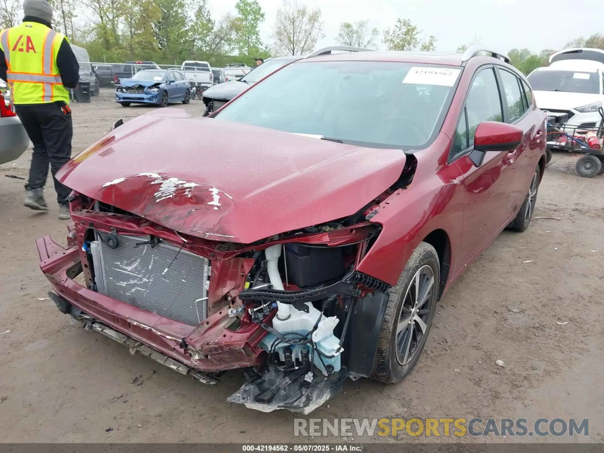2 Photograph of a damaged car 4S3GTAD60M3706741 SUBARU IMPREZA 2021