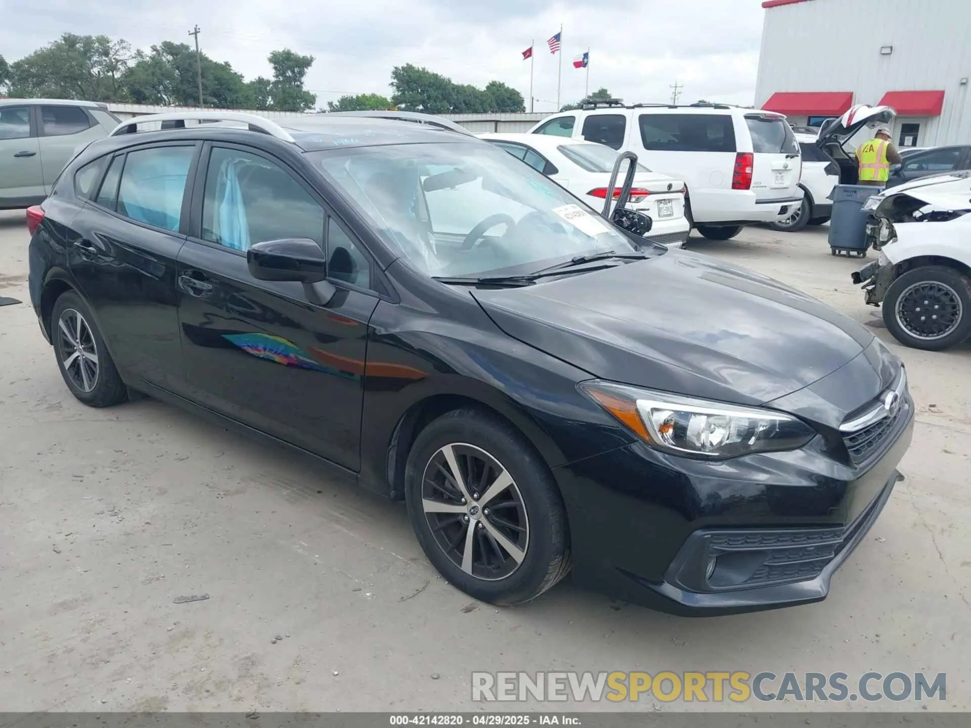 1 Photograph of a damaged car 4S3GTAD64M3707682 SUBARU IMPREZA 2021